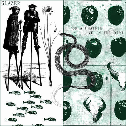 GLAZER - On a Prairie, Live in the Dirt (LP)