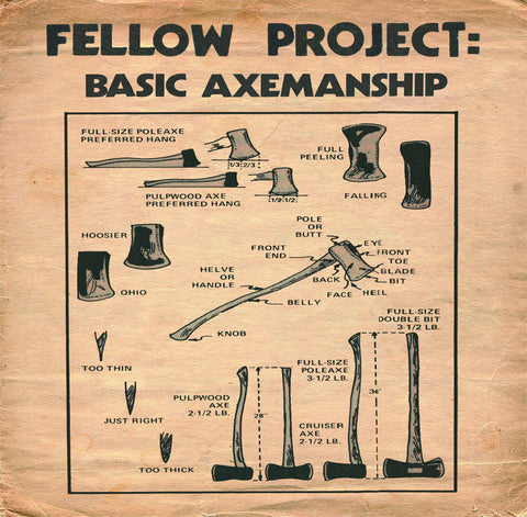 FELLOW PROJECT - Basic Axemanship (10" EP)