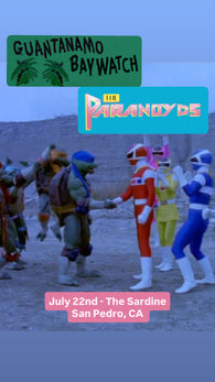 7/22/26 Guantánamo Baywatch / The Paranoyds $15 ADV / $18 DOS