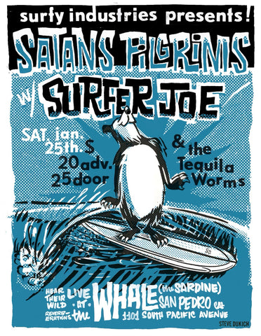 1/25/25 Satan's Pilgrims / Surfer Joe & The Tequila Worms