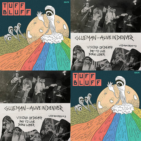 V/A: TUFF BLUFF / GLUEMAN - Split (7" EP)