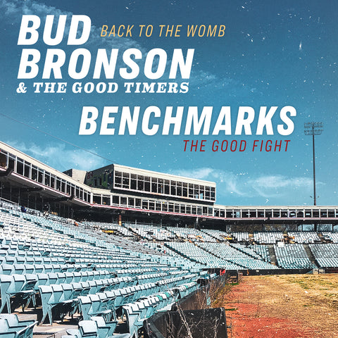 V/A: BUD BRONSON & THE GOOD TIMERS / BENCHMARKS - Split (CASSINGLE)