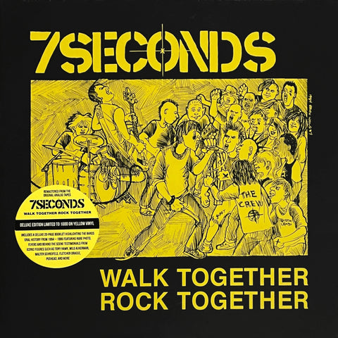 7 SECONDS - Walk Together Rock Together: Deluxe Edition (LP)