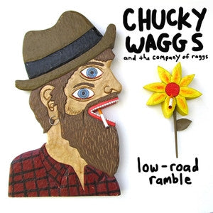 Chucky Waggs and ... "low road ramble" 12", punk, recess ops, distro, distribution, punk distribution, wholesale, record album, vinyl, lp, Let's Pretend Records