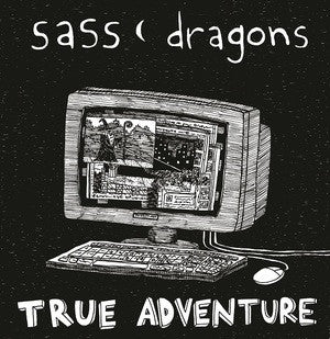 Sass Dragons "True Adventure"                    12", punk, recess ops, distro, distribution, punk distribution, wholesale, record album, vinyl, lp, Let's Pretend Records