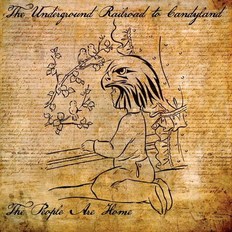 UNDERGROUND RAILROAD TO CANDYLAND - The People Are Home     (LP)