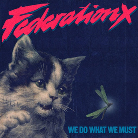 FEDERATION X We Do What We Must                   LP, punk, recess ops, distro, distribution, punk distribution, wholesale, record album, vinyl, lp, Recess Records