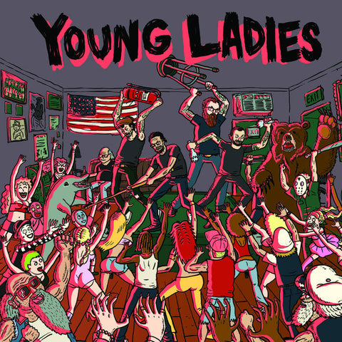 YOUNG LADIES - Self-Titled (7" EP)