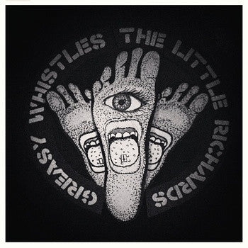 Greasy Whistles/Little Richards- Split CASS, punk, recess ops, distro, distribution, punk distribution, wholesale, record album, vinyl, lp, Dead Broke Rekerds