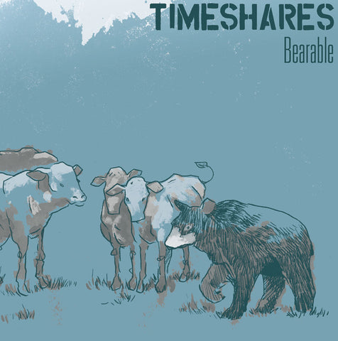 Timeshares- “Bearable” (Reissue) LP, punk, recess ops, distro, distribution, punk distribution, wholesale, record album, vinyl, lp, Dead Broke Rekerds